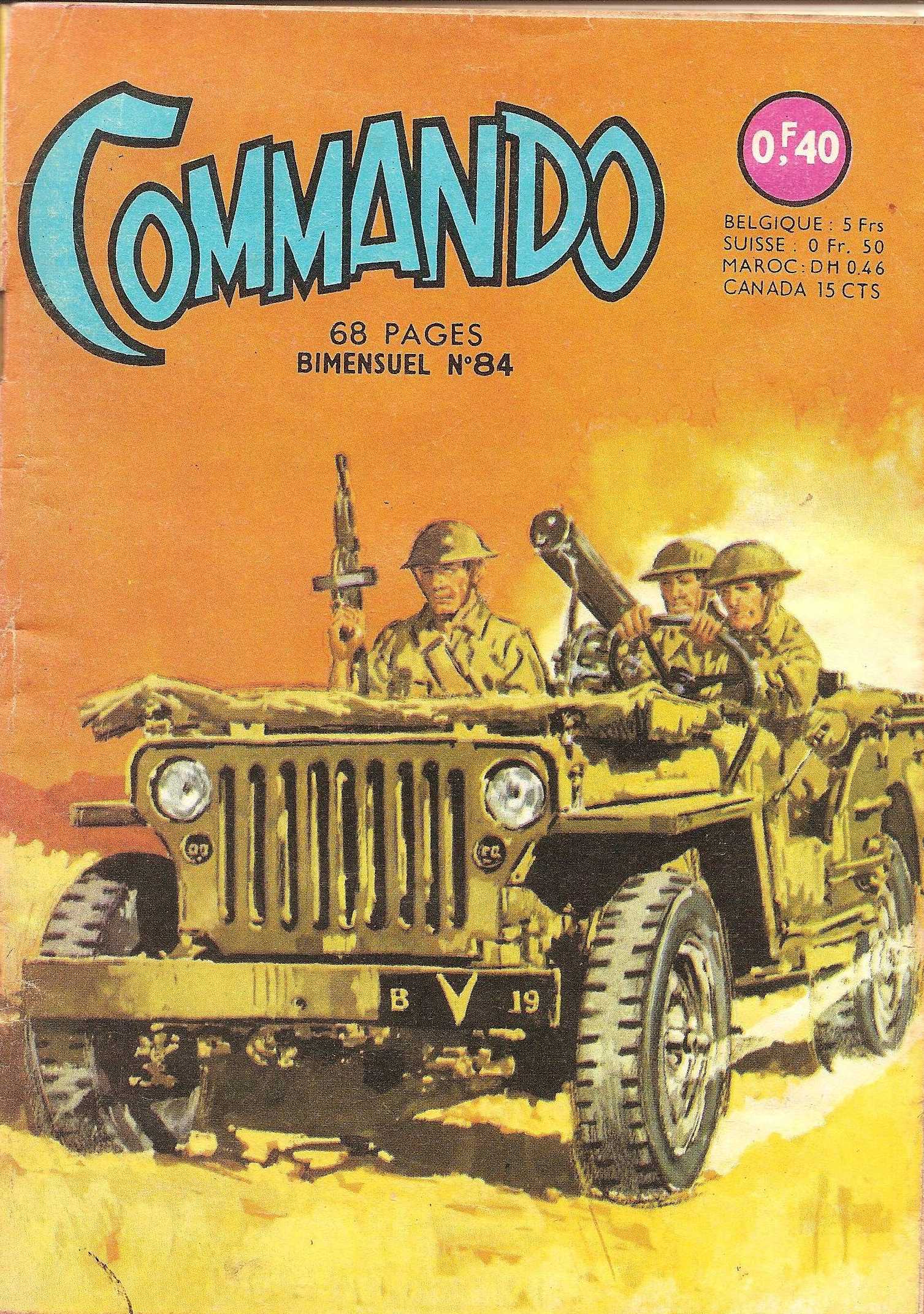 Scan de la Couverture Commando n 84